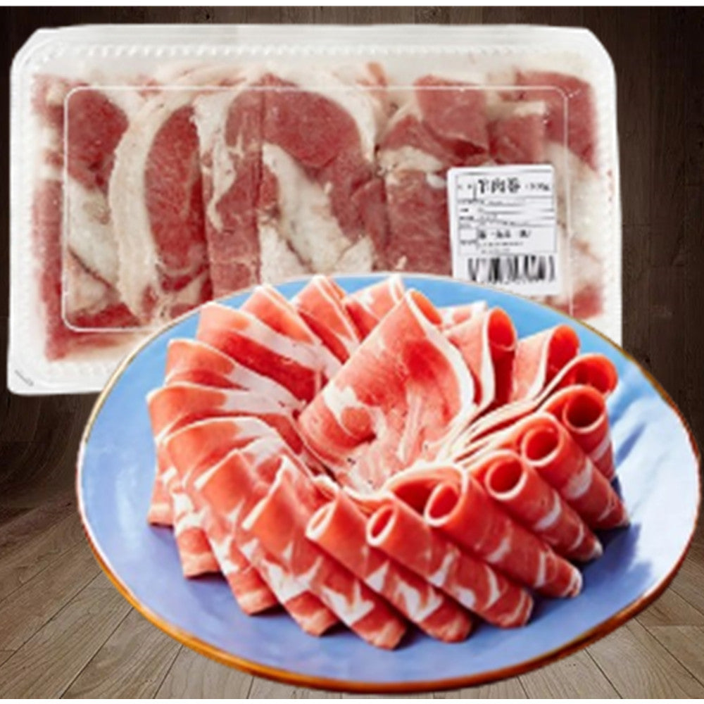 羊肉卷 火鍋用羊肉卷300g *5盒 ラム 冷凍品