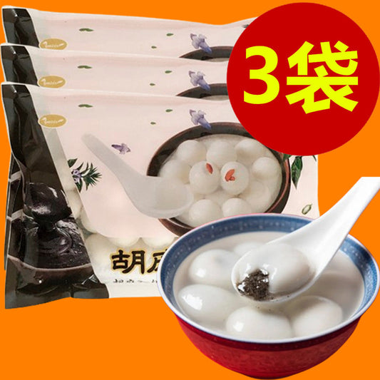 芝麻湯圓 (小) 300g 約30個入*3袋   冷凍品