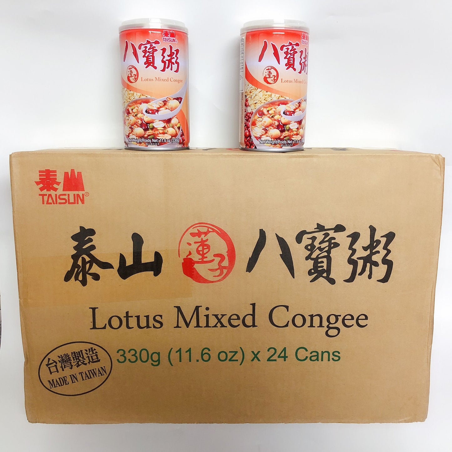 泰山蓮子八宝粥 370g 台湾産