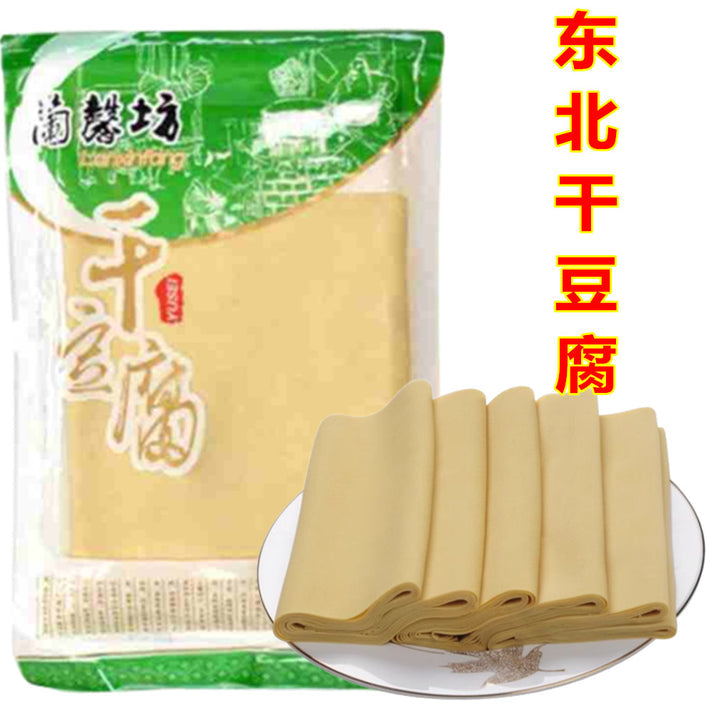 蘭馨坊東北手工干豆腐 500g 冷凍品