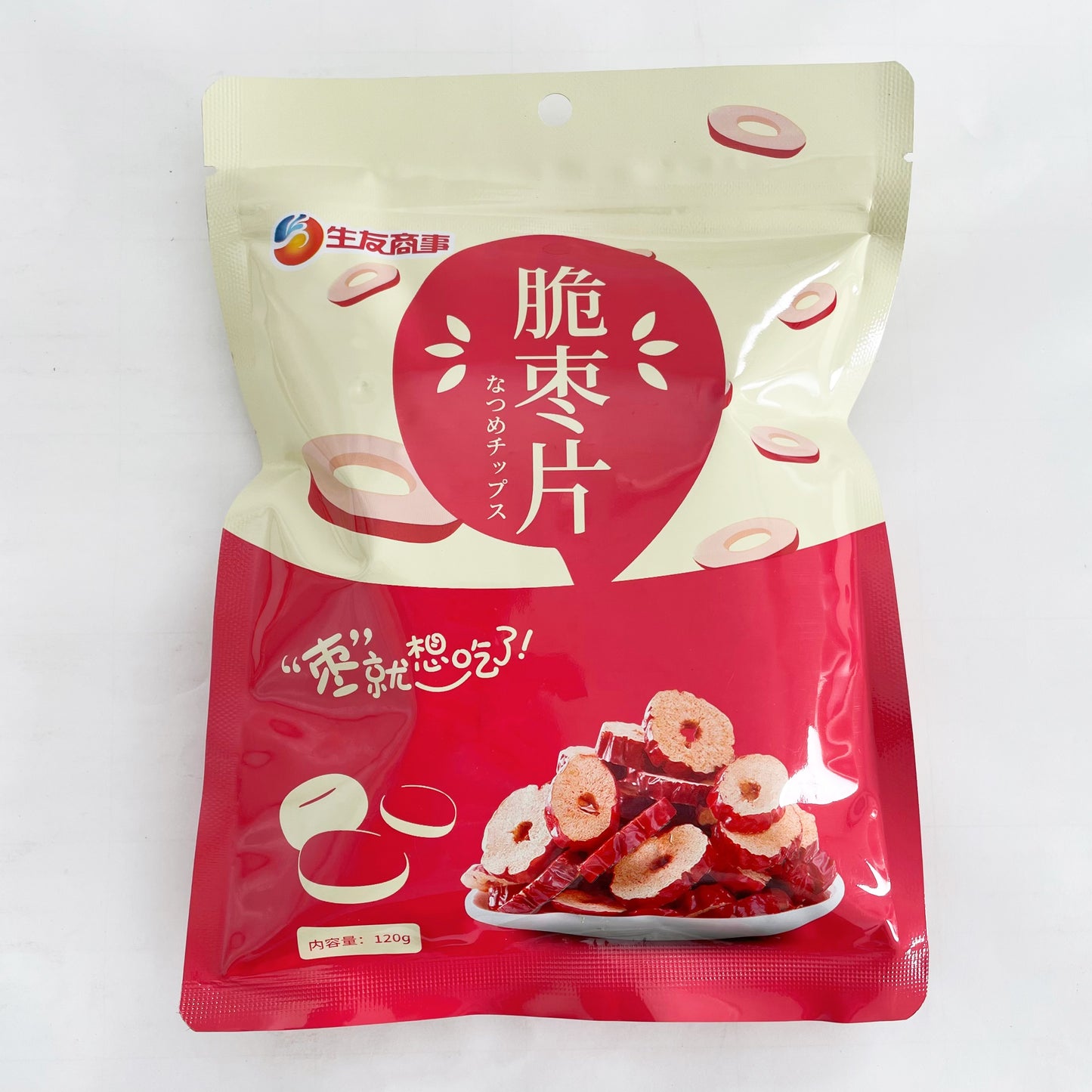 脆棗片 120g 红枣片