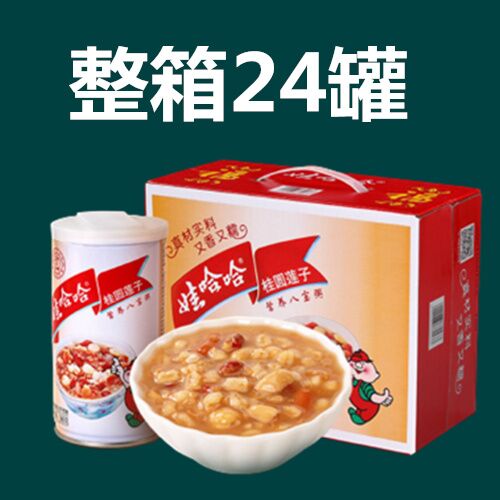 娃哈哈桂圓蓮子八宝粥 360ml*24罐