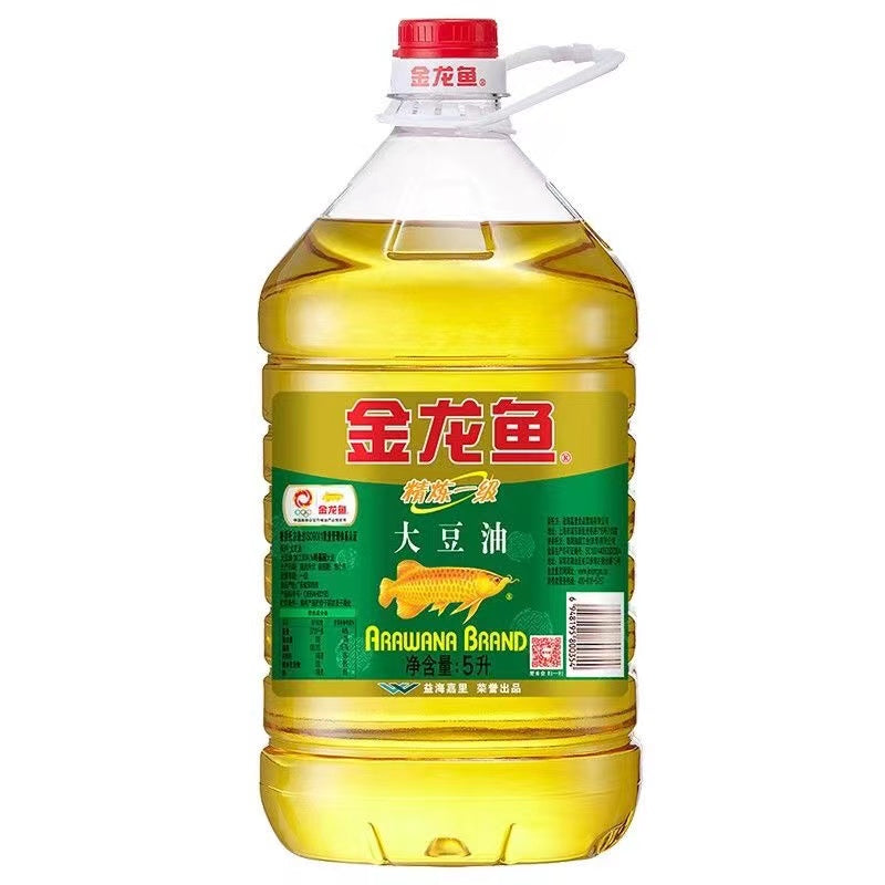 金龍魚精練一級大豆油5L（非轉基因) 新品特价3190日元 原价3545