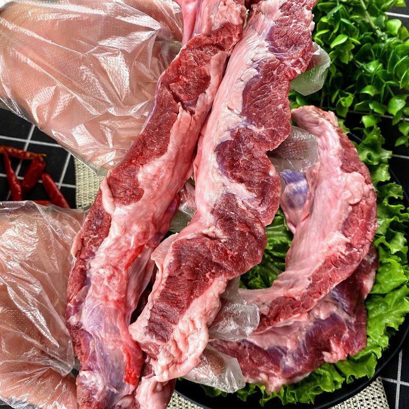 猪护心肉 1kg  豚横隔膜筋1kg 特价860原价956猪肉  加拿大产