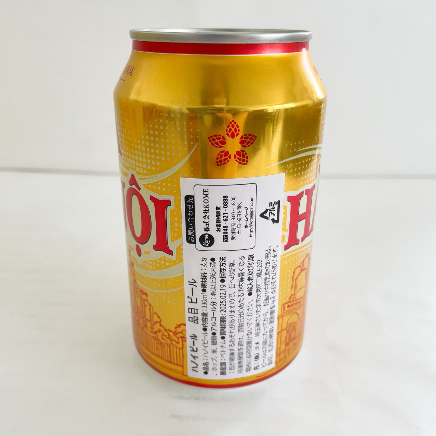 ハノイビ一ル330ml 越南产 越南啤酒 新品特价316原价396日元 Bia Hà Nội Xuất xứ:Việt Nam