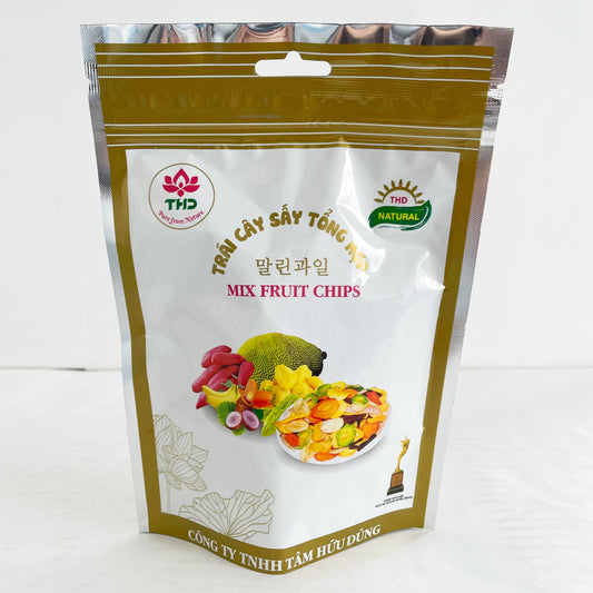 果物&野菜ミックスチップス100g 越南产  新品特价249原价312日元 Trái cây sấy tổng hợp xuất xứ :Việt Nam