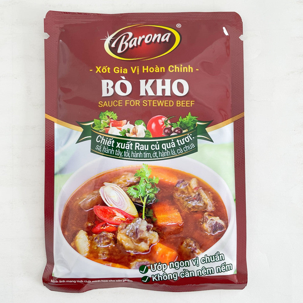 牛煮込みスパイシーソース80g 越南产 新品特价131原价164日元  Xốt gia vị hoàn chỉnh bò kho Xuất xứ:Việt Nam