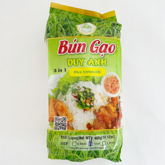 越南 排米粉1mm 400g 特价284原价355日元Bún gạo DUY ANH Xuất xứ:Việt Nam