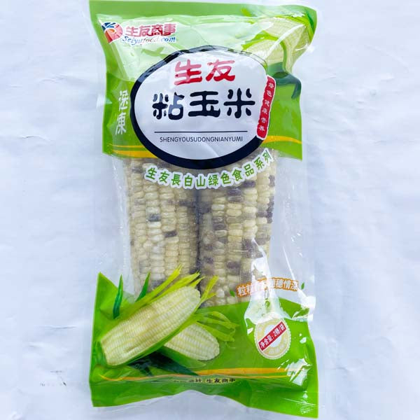 生友 彩糯玉米2個入約500g 冷凍品