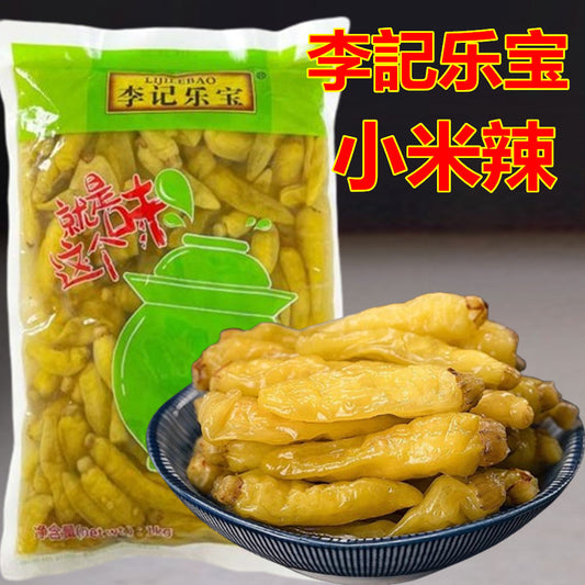 李記楽宝 小米辣 1KG　