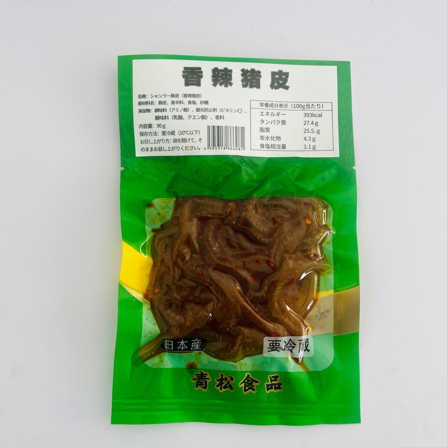 青松香辣猪皮90g