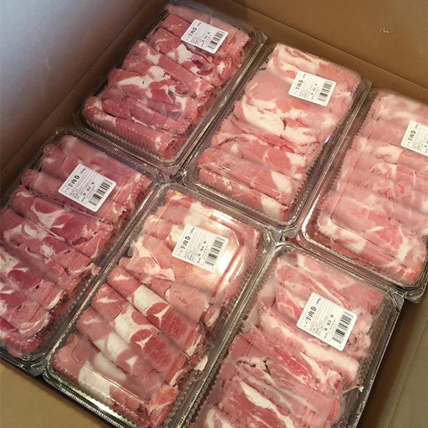 羊肉卷 火鍋用羊肉卷300g *5盒 ラム 冷凍品