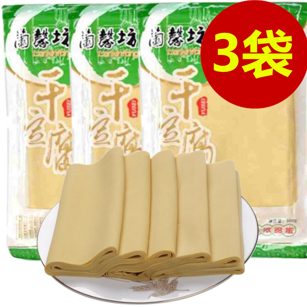 蘭馨坊東北手工干豆腐 500g 冷凍品