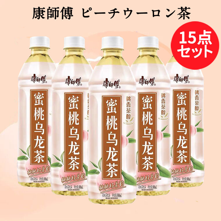 康師傅 蜜桃烏龍茶 500ml